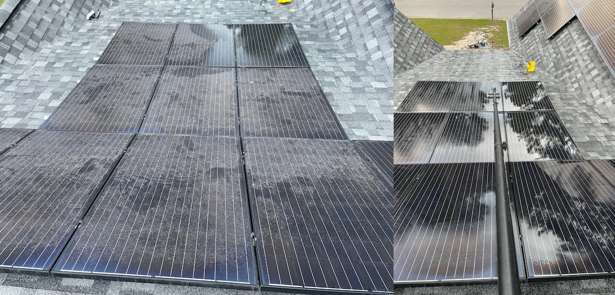 Solar panel cleaning Augusta GA - photo 2