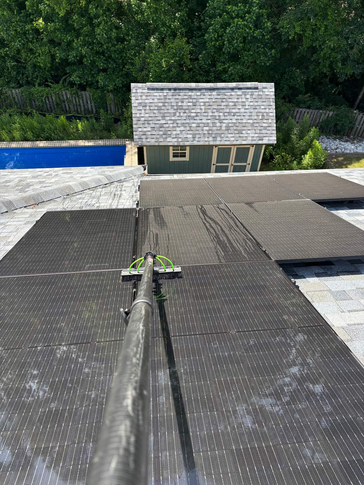 Solar panel cleaning Augusta GA - photo 3