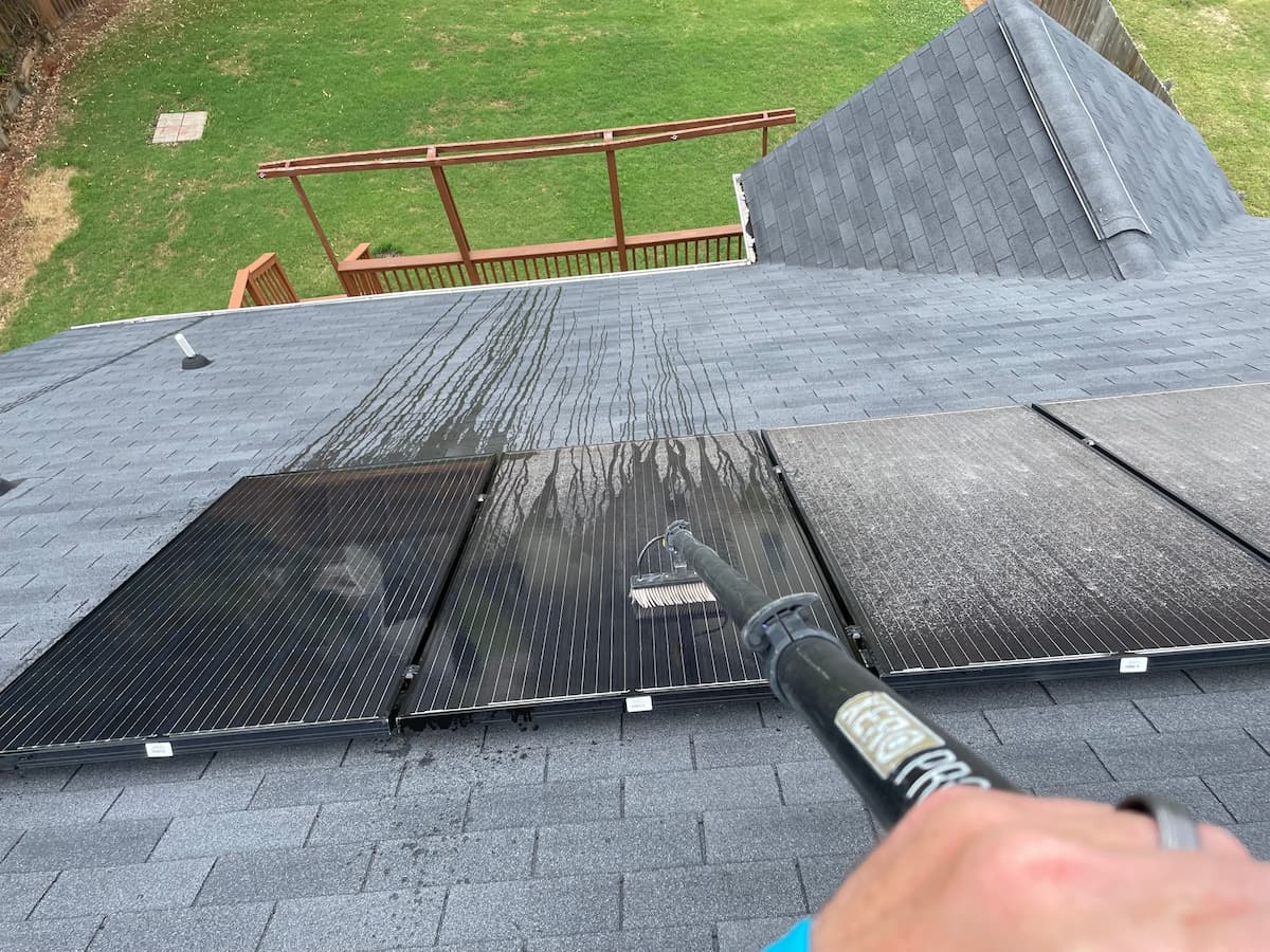 Solar panel cleaning Augusta GA - photo 4